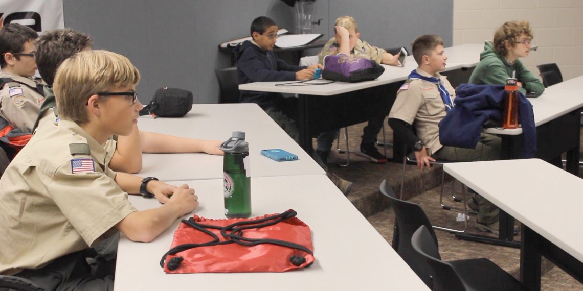 Boy Scouts Come Back to Campus for Merit Badge University