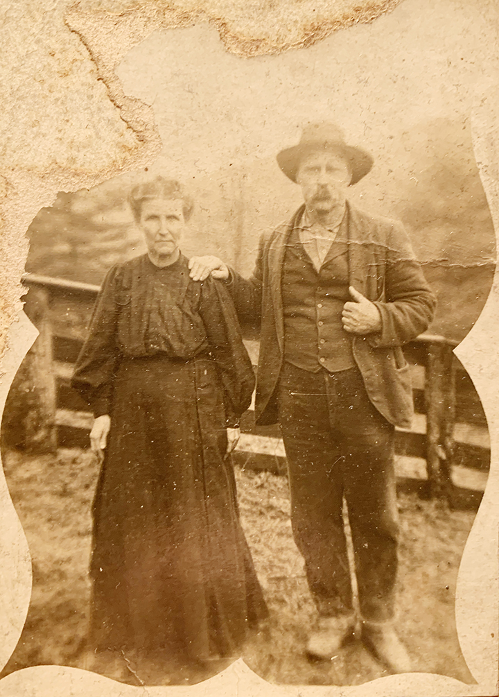 This photo is believed to be Ole Jess and his wife Eliza.
