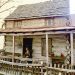 Greene Artifacts: L. Evans Parcell Log House Model