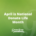 April Is National Donate Life Month