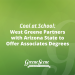 Cool at School: West Greene Partners with Arizona State to Offer Associate Degrees